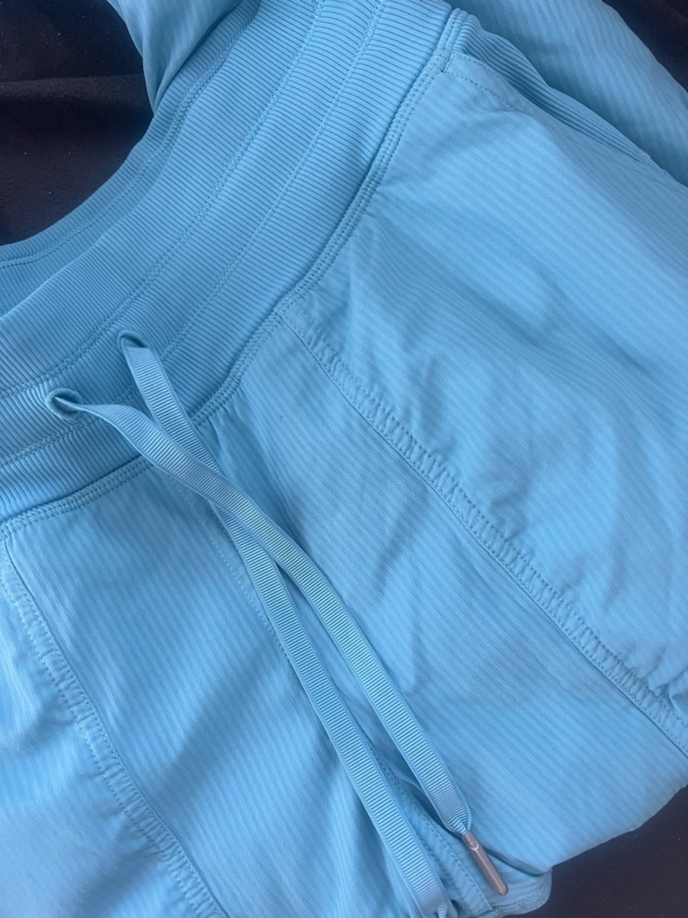 lululemon athletica Teal Ribbed Waist Joggers